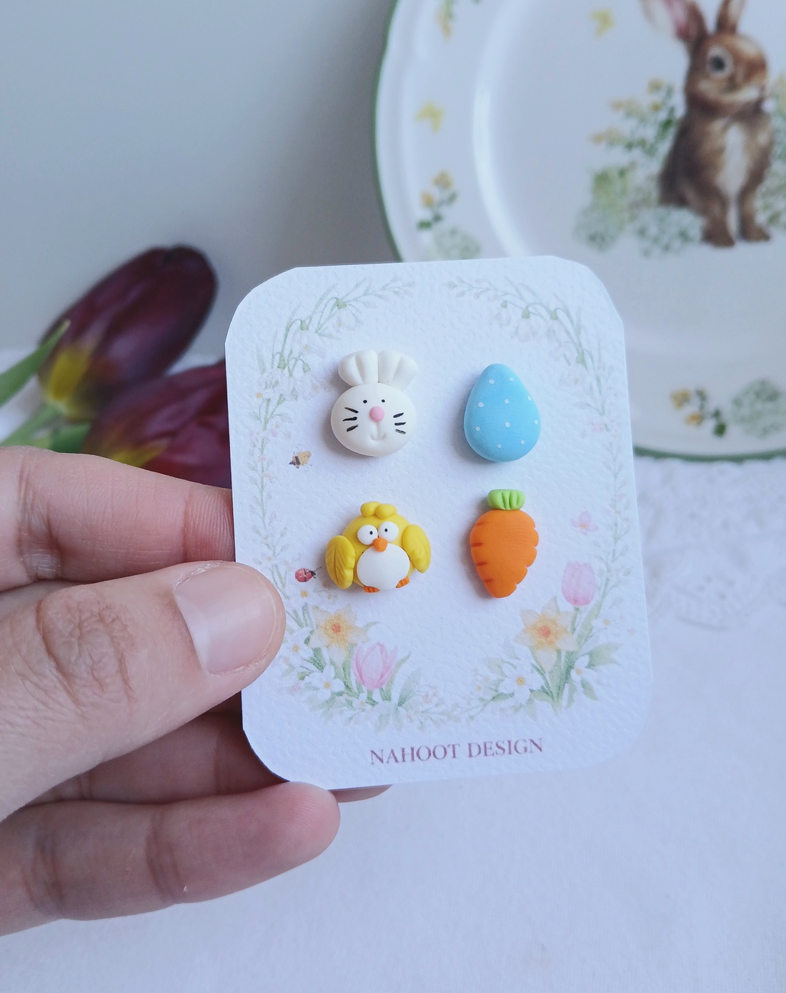 Set cercei - bijuterii - cercei - cercei cu figurine - Artynos.ro