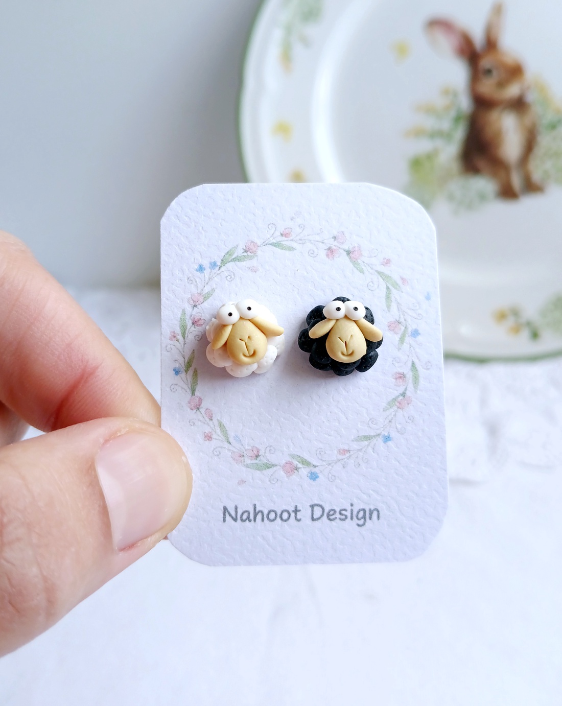 Cercei Oițe - bijuterii - cercei - cercei cu figurine - Artynos.ro