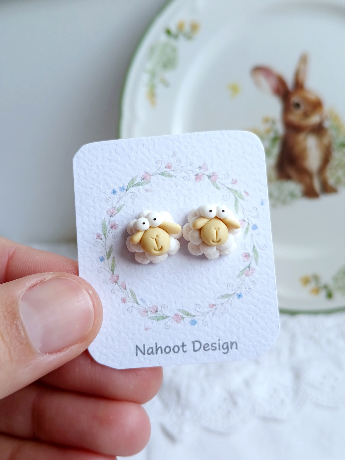 Cercei Oițe - bijuterii - cercei - cercei cu figurine - Artynos.ro