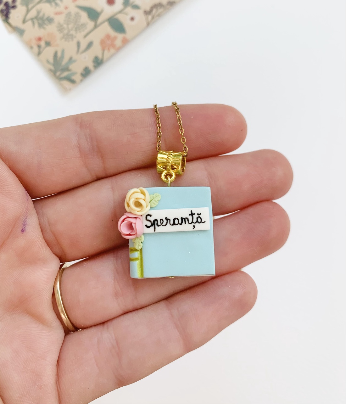 Colier Carte - crăciun - cadouri de moș crăciun - cadouri de moș crăciun - Artynos.ro