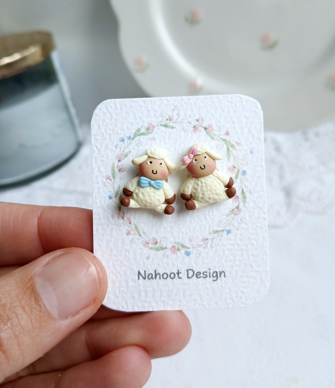 Cercei Mielușei - bijuterii - cercei - cercei cu figurine - Artynos.ro