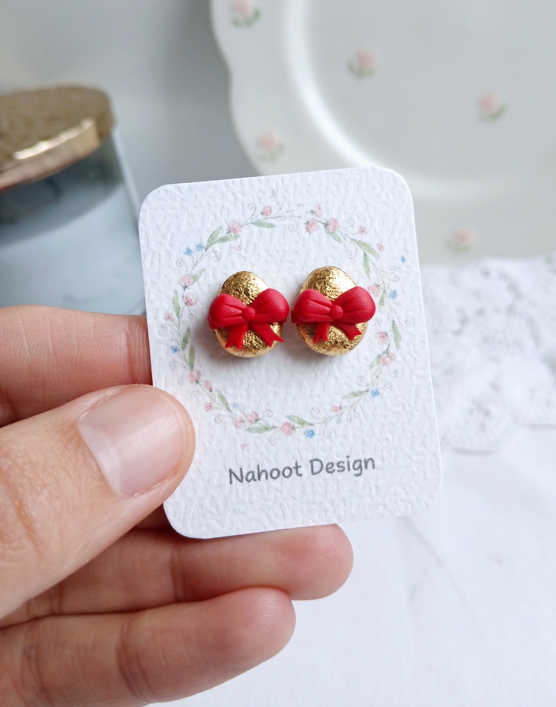 Cercei Oușoare - bijuterii - cercei - cercei cu figurine - Artynos.ro