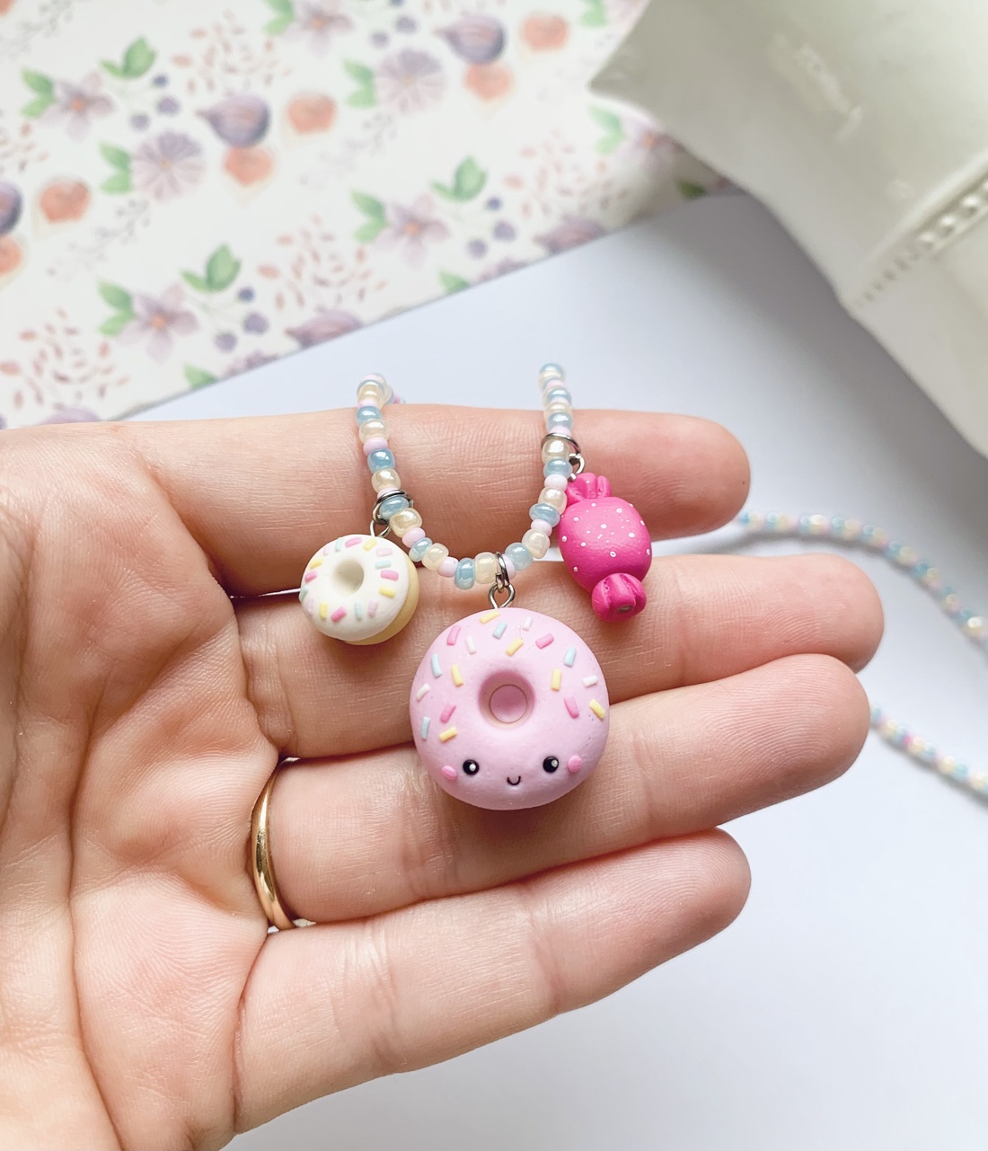 Colier Dulciurele - crăciun - cadouri de moș crăciun - cadouri de moș crăciun - Artynos.ro