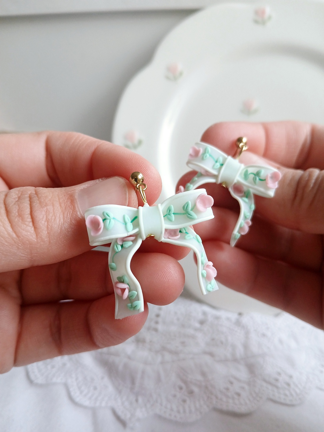 Cercei Fundite - bijuterii - cercei - cercei cu figurine - Artynos.ro