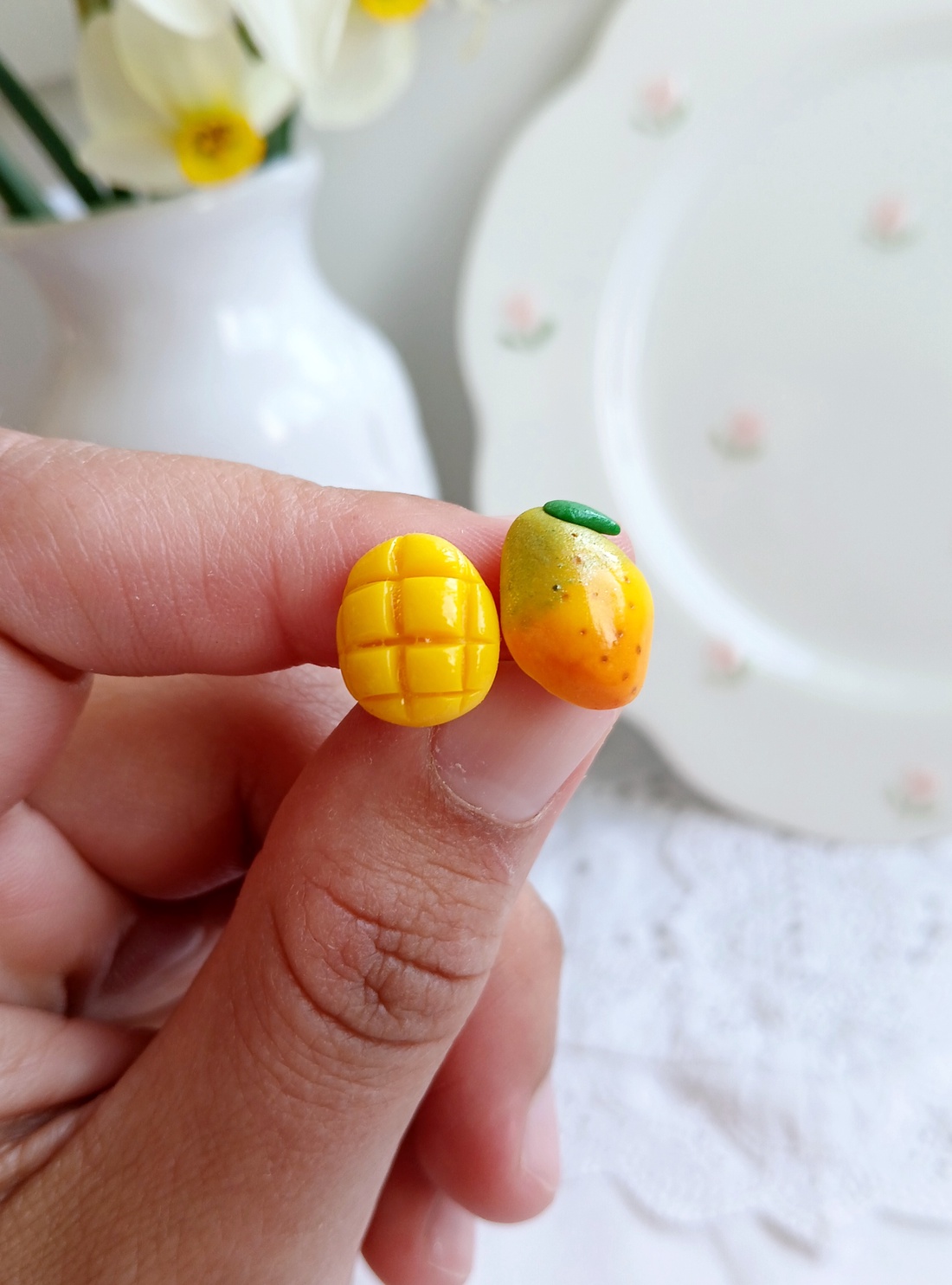 Cercei Fructe - bijuterii - cercei - cercei cu figurine - Artynos.ro