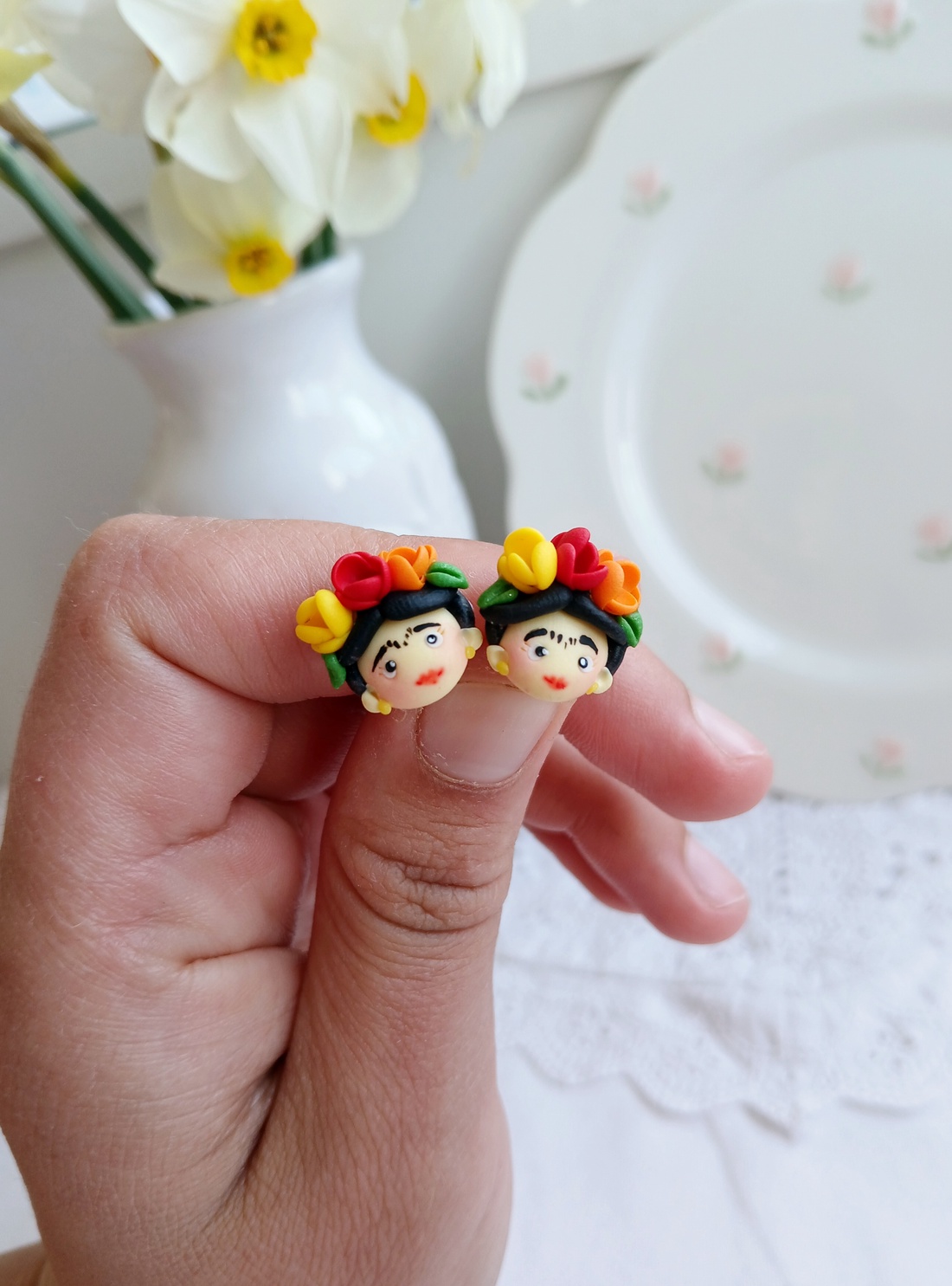 Cercei Art - bijuterii - cercei - cercei cu figurine - Artynos.ro