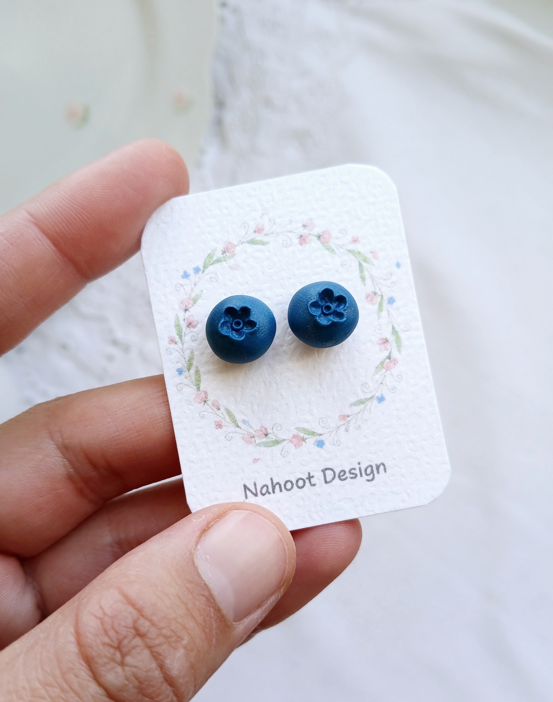 Cercei Afine - bijuterii - cercei - cercei cu figurine - Artynos.ro