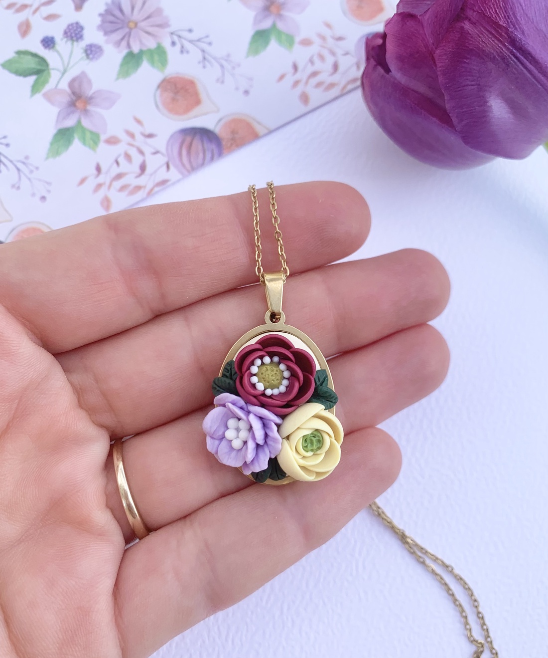 Colier April Shower - crăciun - cadouri de moș crăciun - cadouri de moș crăciun - Artynos.ro