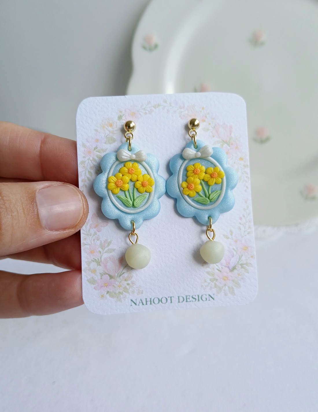 Cercei Flowers - bijuterii - cercei - cercei cu figurine - Artynos.ro