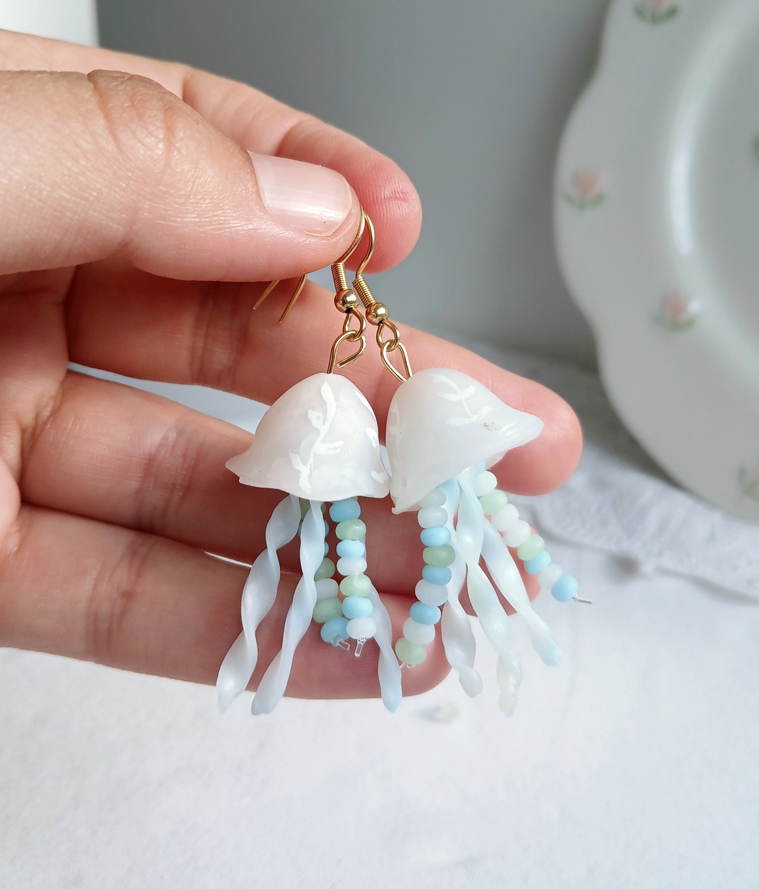 Cercei Meduze - bijuterii - cercei - cercei cu figurine - Artynos.ro