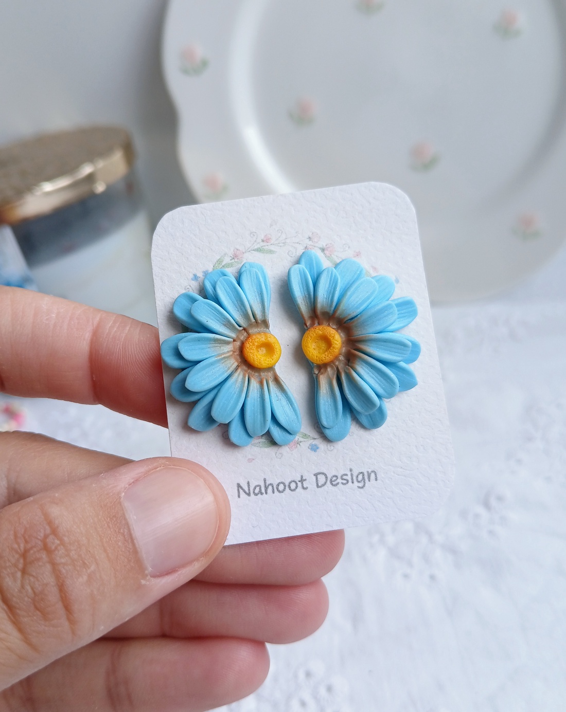 Cercei Flowers - bijuterii - cercei - cercei cu figurine - Artynos.ro