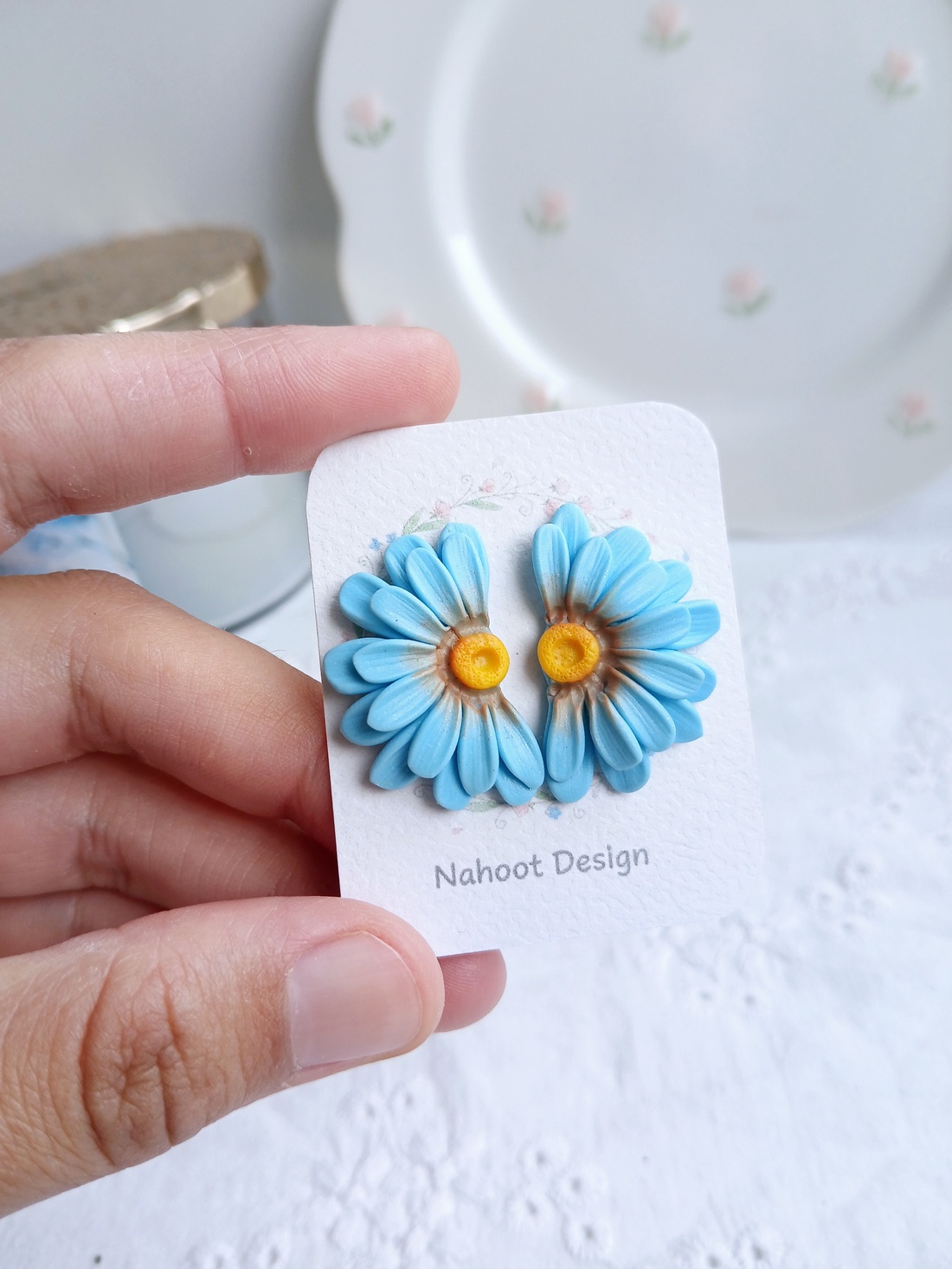 Cercei Flowers - bijuterii - cercei - cercei cu figurine - Artynos.ro