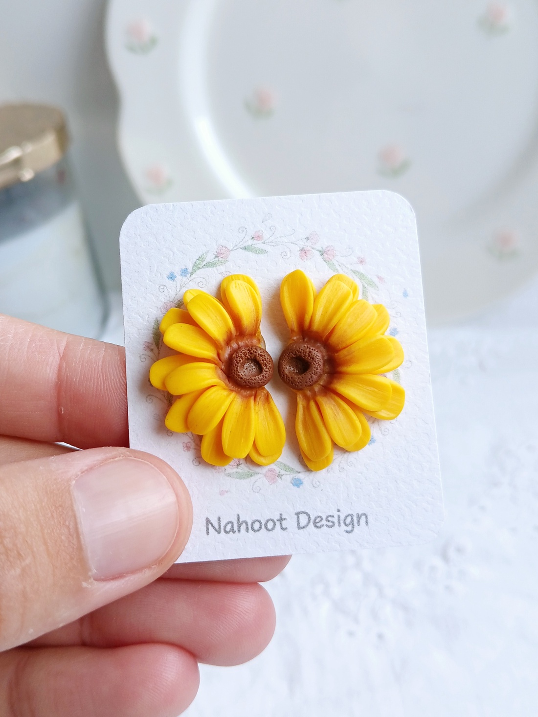 Cercei Flowers - bijuterii - cercei - cercei cu figurine - Artynos.ro