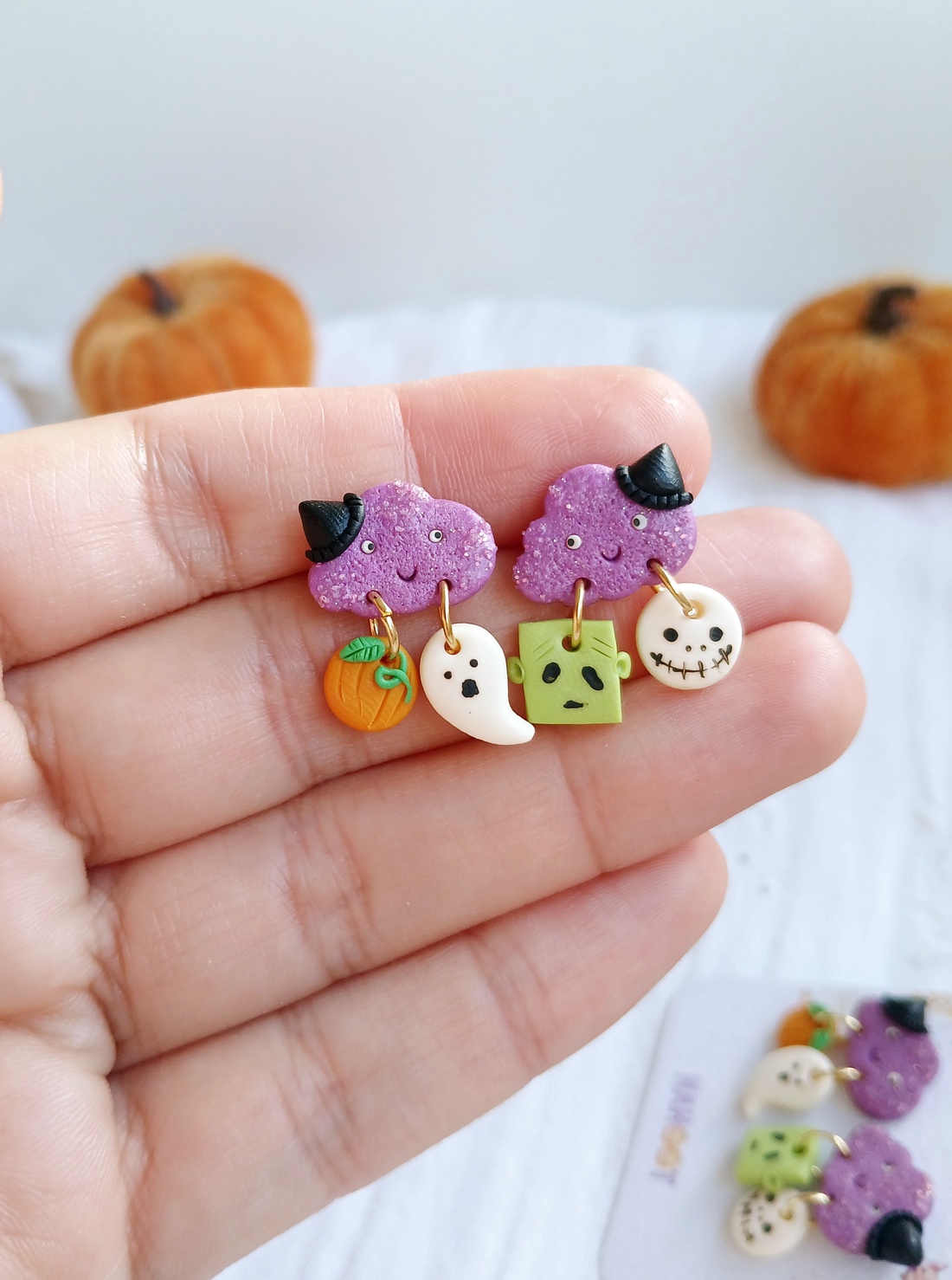 Cercei Halloween - casă & stil de viață - decorațiuni de casă - halloween - tot ce ai nevoie de o petrecere! - bijuterii de halloween - Artynos.ro