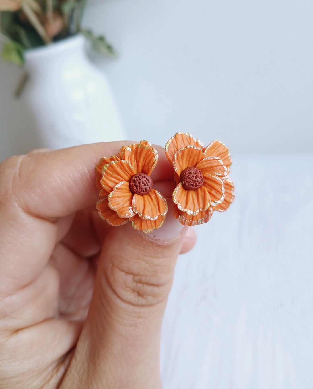 Cercei Autumn Flowers - bijuterii - cercei - cercei cu figurine - Artynos.ro