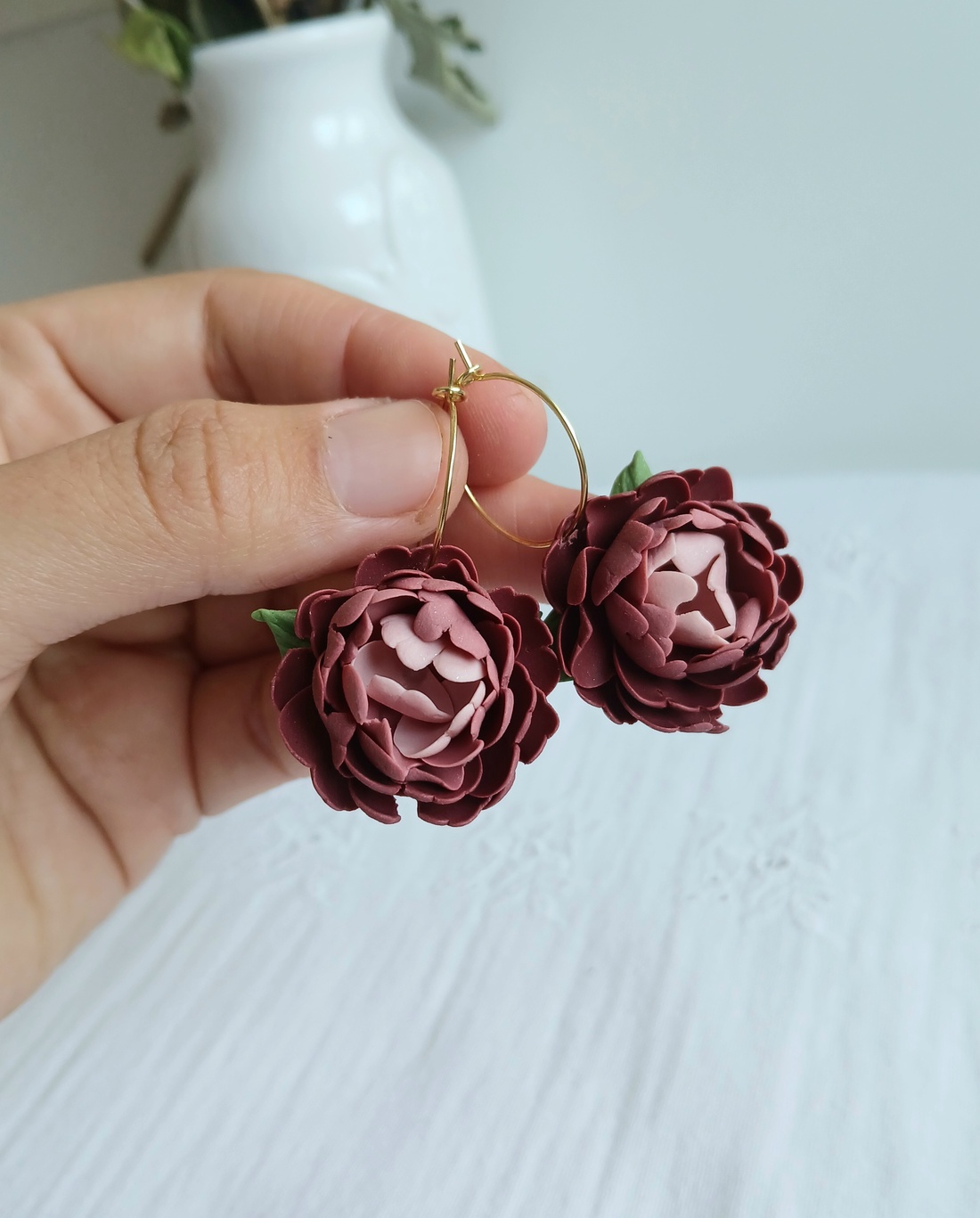 Cercei Autumn Flowers - bijuterii - cercei - cercei cu figurine - Artynos.ro