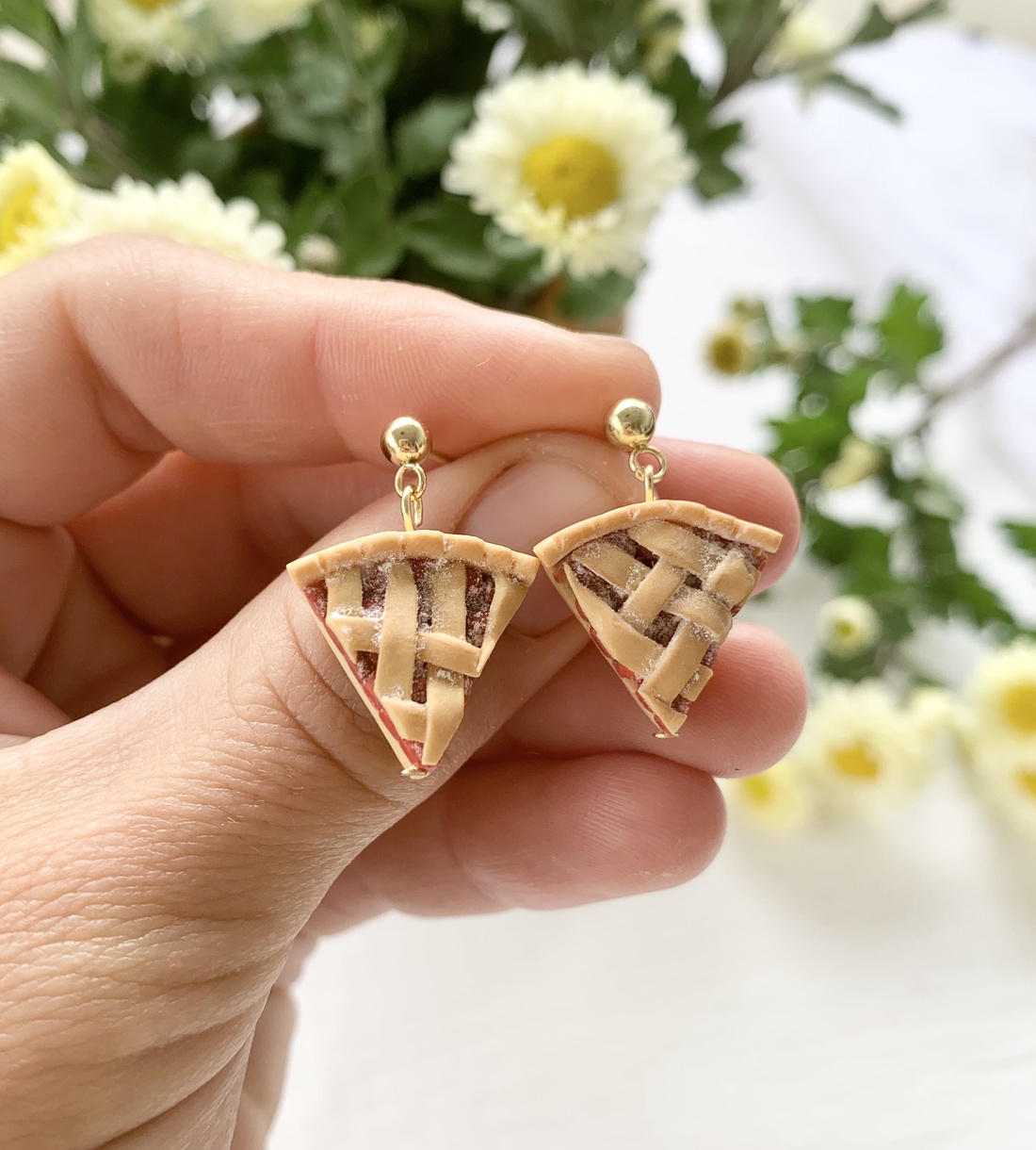 Cercei Placinte - bijuterii - cercei - cercei cu figurine - Artynos.ro