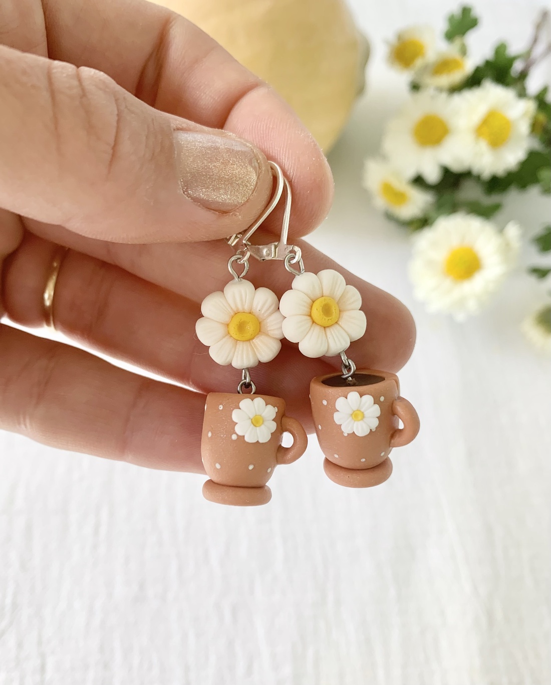 Cercei Toamna - bijuterii - cercei - cercei cu figurine - Artynos.ro