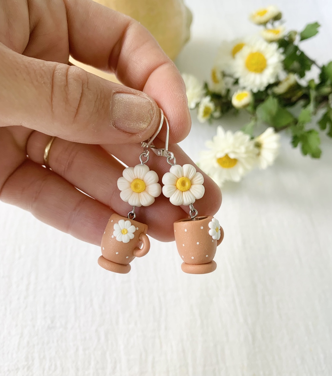 Cercei Toamna - bijuterii - cercei - cercei cu figurine - Artynos.ro