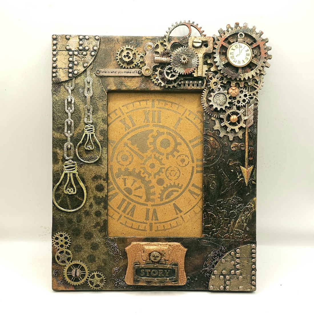 Time is What You Make of It - ramă foto unicat - casă & stil de viață - accesorii pentru decorat casa - picturi murale - rame pentru fotografii - Artynos.ro