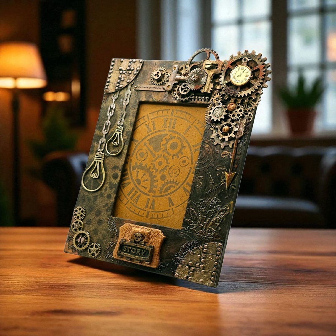 Time is What You Make of It - ramă foto unicat - casă & stil de viață - accesorii pentru decorat casa - picturi murale - rame pentru fotografii - Artynos.ro
