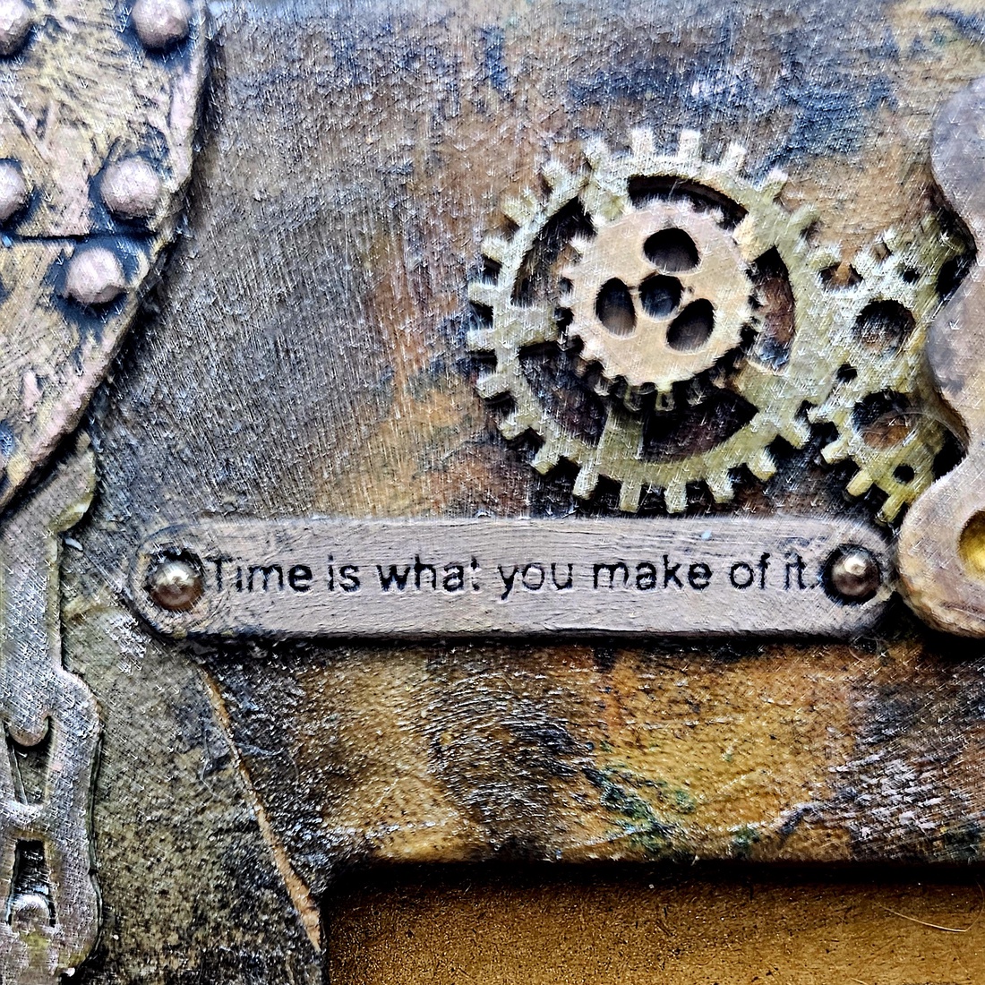 Time is What You Make of It - ramă foto unicat - casă & stil de viață - accesorii pentru decorat casa - picturi murale - rame pentru fotografii - Artynos.ro