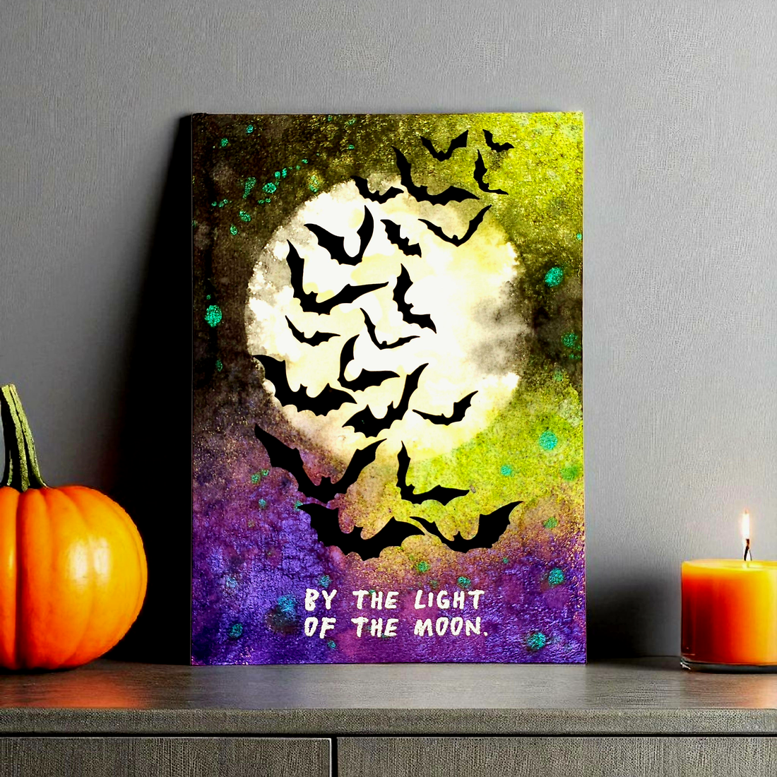 By The Light of The Moon - Felicitare Halloween  - casă & stil de viață - accesorii pentru decorat casa - halloween - tot ce ai nevoie pentru petrecere! - invitații de halloween - Artynos.ro