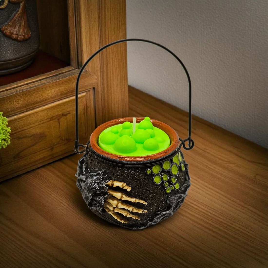 Bubbling Cauldron - Lumânare parfumată fără fitil - casă & stil de viață - decorațiuni de casă - halloween - tot ce ai nevoie de o petrecere! - ornamente de halloween - Artynos.ro