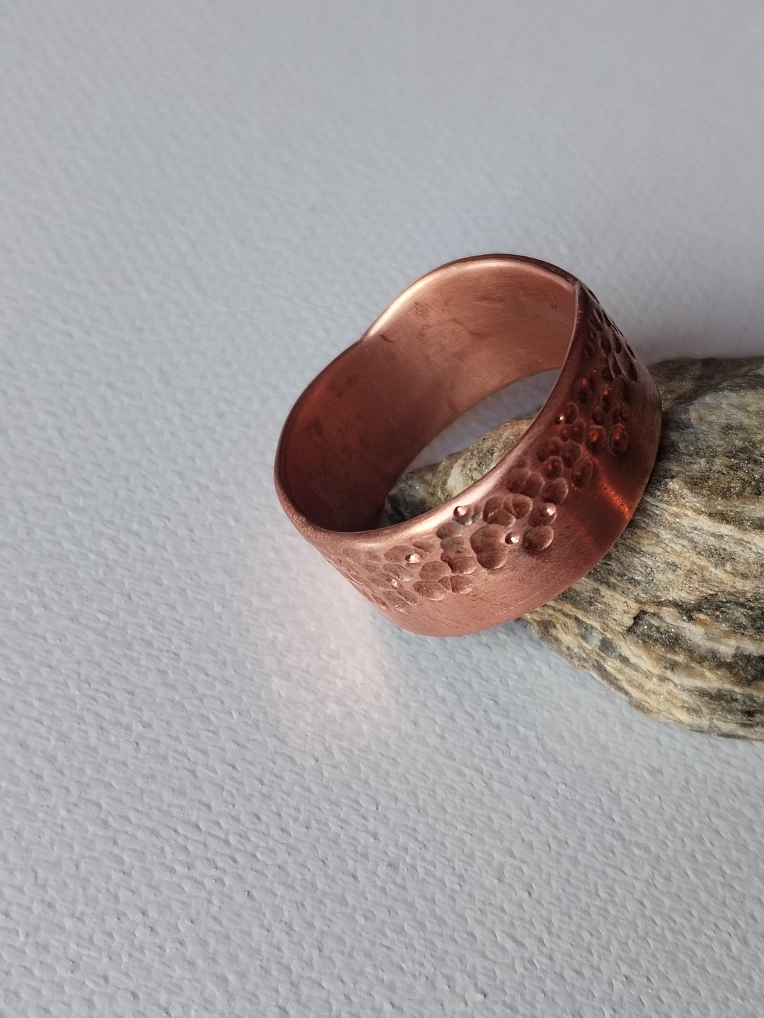 Inel cupru - bijuterii - inele - inele statement - Artynos.ro