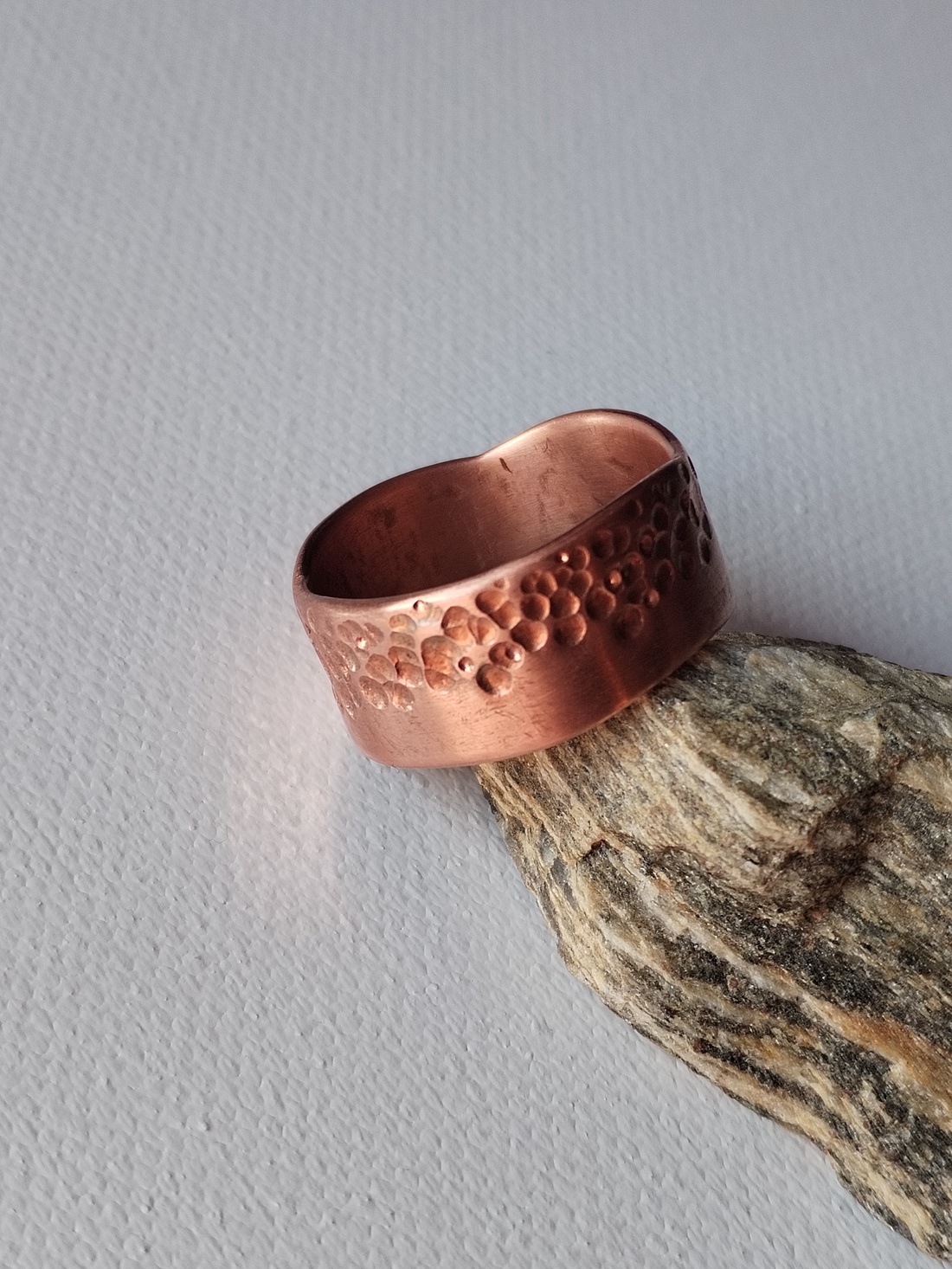 Inel cupru - bijuterii - inele - inele statement - Artynos.ro
