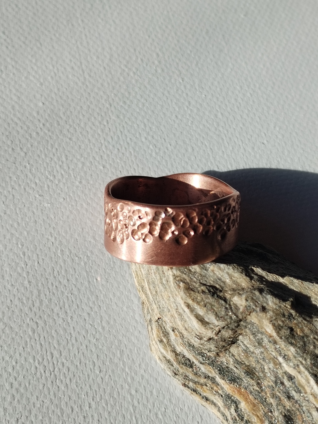 Inel cupru - bijuterii - inele - inele statement - Artynos.ro