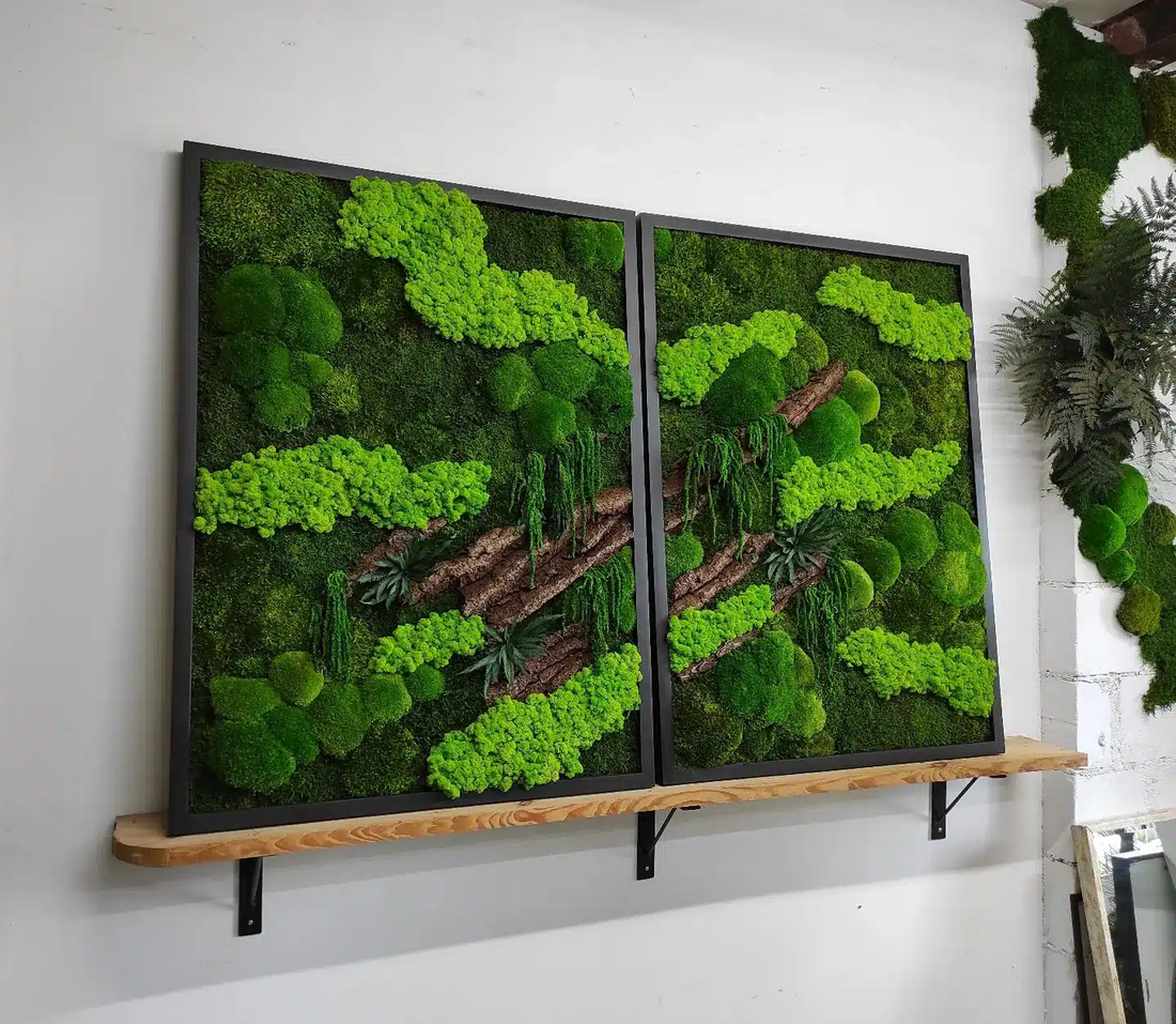 Tablou din licheni stabilizați 5060 cm decor natural vertical sau orizontal, handmade - casă & stil de viață - accesorii pentru decorat casa - decorațiuni de pereți, decorațiuni suspendate - tablou cu licheni - Artynos.ro Tablou din licheni stabilizați 5060 cm decor natural vertical sau orizontal, handmade - casă & stil de viață - accesorii pentru decorat casa - decorațiuni de pereți, decorațiuni suspendate - tablou cu licheni - Artynos.ro