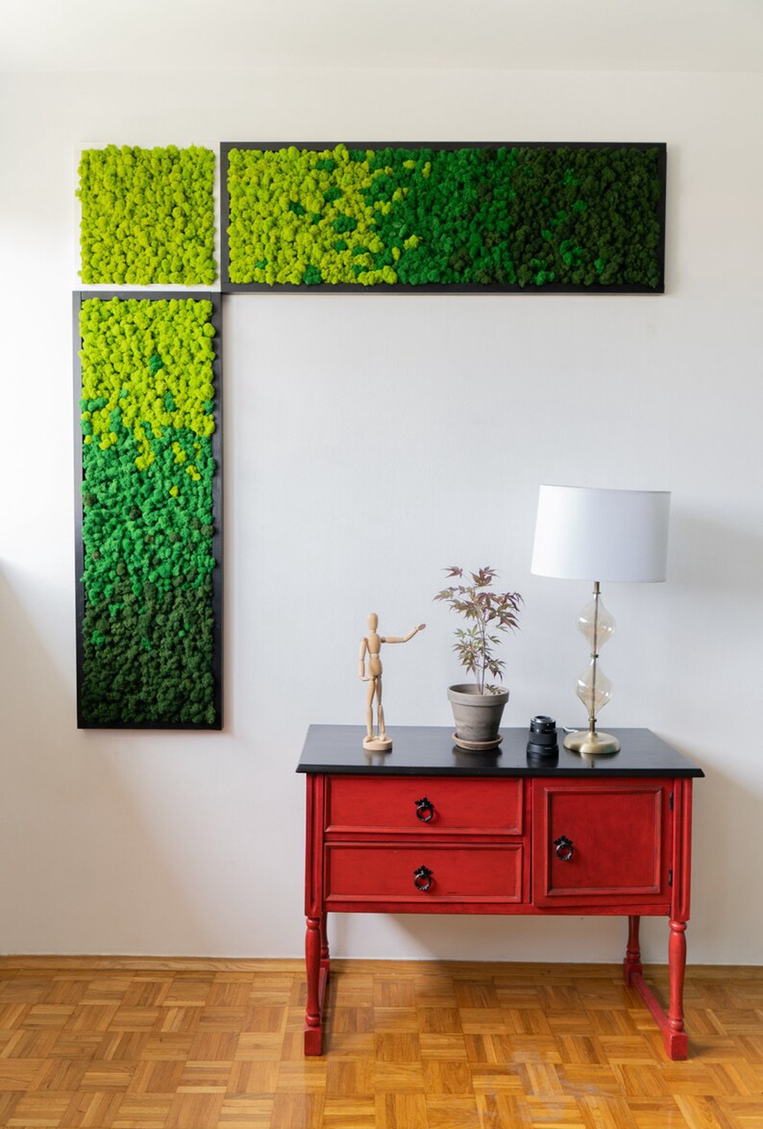 Tablou din licheni 10030 cm - casă & stil de viață - accesorii pentru decorat casa - decorațiuni de pereți, decorațiuni suspendate - tablou cu licheni - Artynos.ro