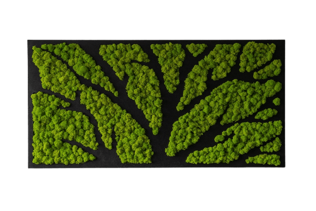 Tablou din licheni 10050 cm - casă & stil de viață - accesorii pentru decorat casa - decorațiuni de pereți, decorațiuni suspendate - tablou cu licheni - Artynos.ro