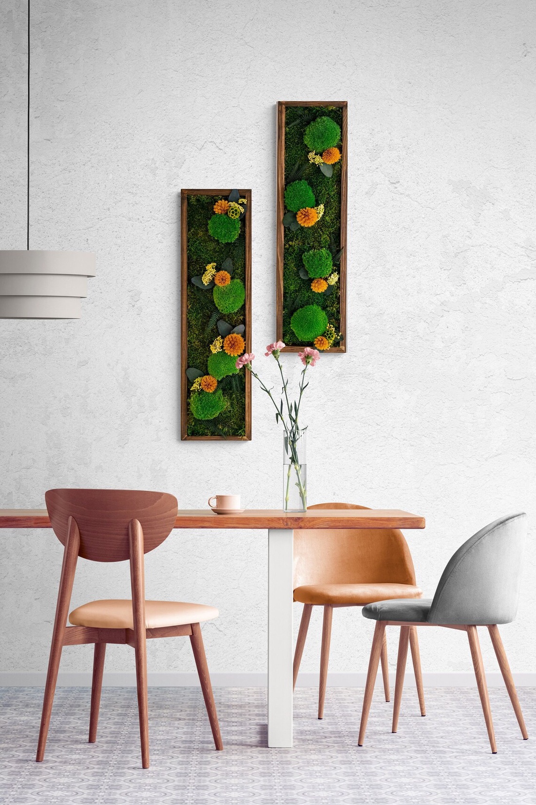 Tablou din licheni 10020 - casă & stil de viață - accesorii pentru decorat casa - decorațiuni de pereți, decorațiuni suspendate - tablou cu licheni - Artynos.ro