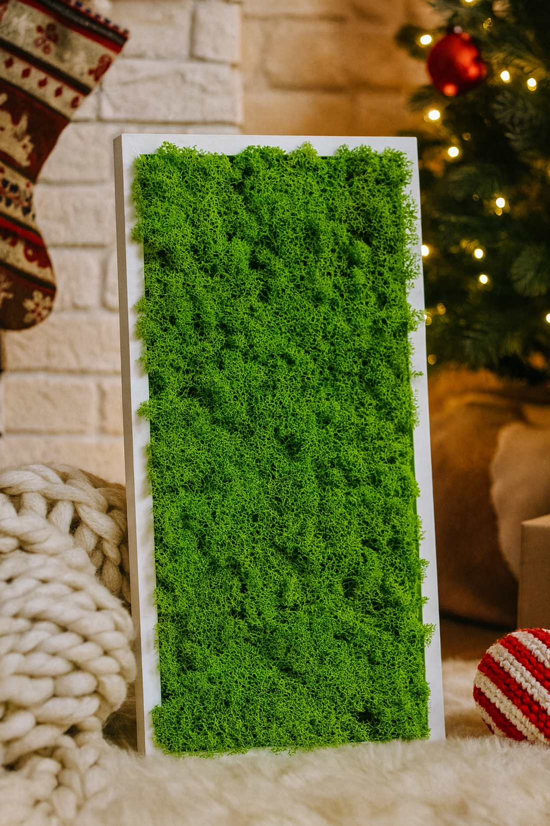 Tablou cu licheni stabilizati - cadoul perfect pentru Craciun - casă & stil de viață - accesorii pentru decorat casa - decorațiuni de pereți, decorațiuni suspendate - tablou cu licheni - Artynos.ro