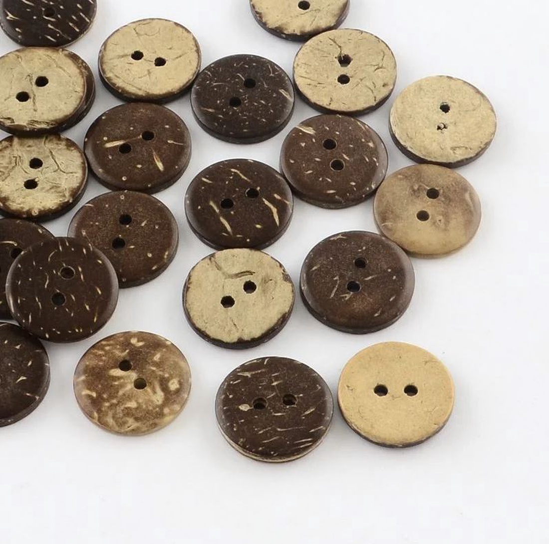 Nasturi rotunzi din lemn de cocos - accessorii și unelte - mercerie - buton - buton din plastic - Artynos.ro Nasturi rotunzi din lemn de cocos - accessorii și unelte - mercerie - buton - buton din plastic - Artynos.ro
