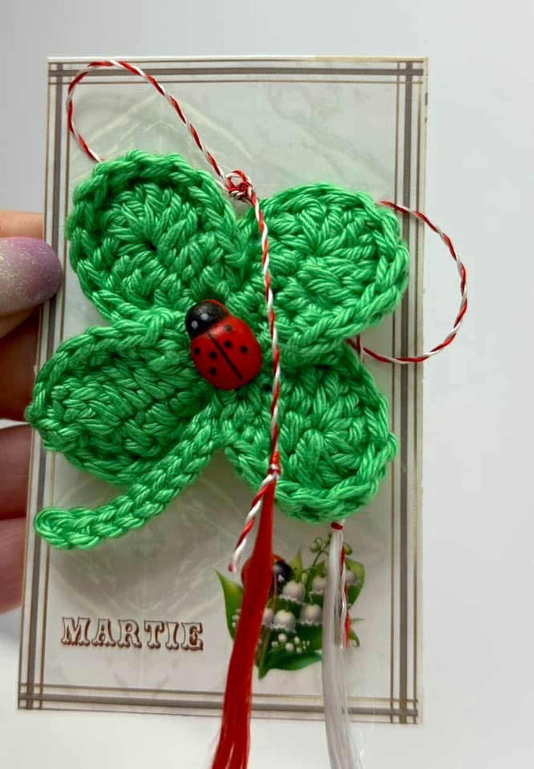 Trifoi mărțișor  - bijuterii - mărțișor - Artynos.ro