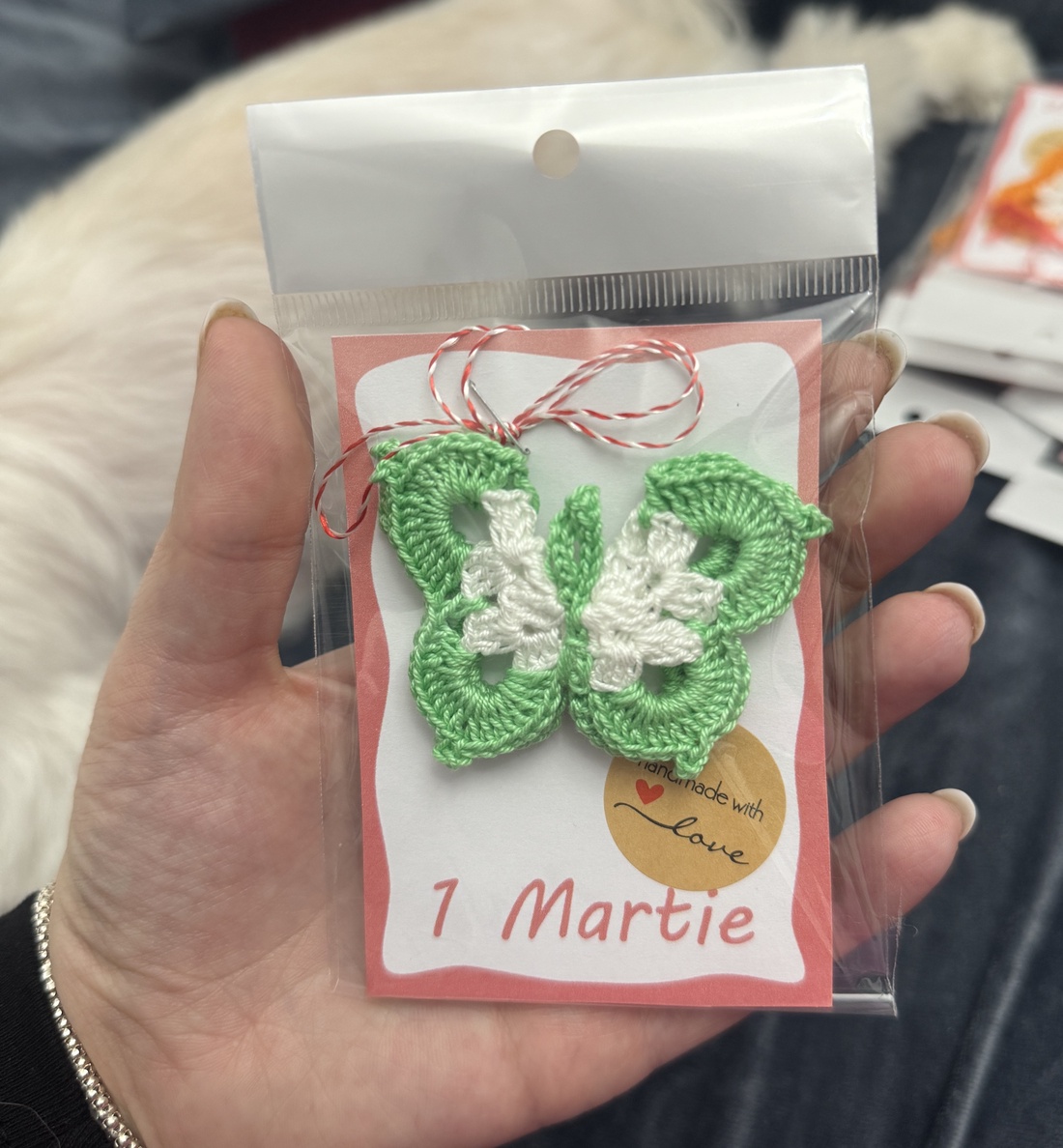 Fluturaș Broșă Mărțișor  - bijuterii - mărțișor - Artynos.ro