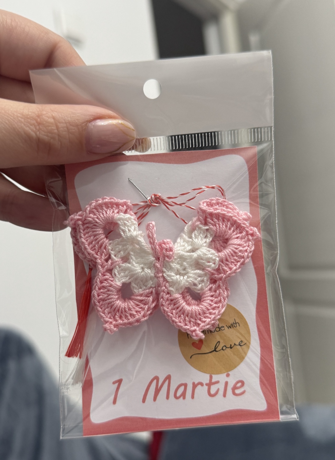 Fluturaș Broșă Mărțișor  - bijuterii - mărțișor - Artynos.ro