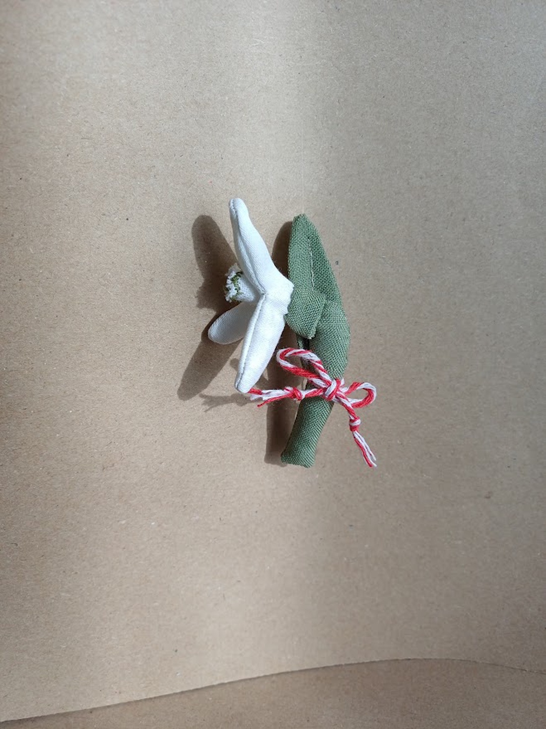 Ghiocel mărțișor handmade - bijuterii - mărțișor - Artynos.ro