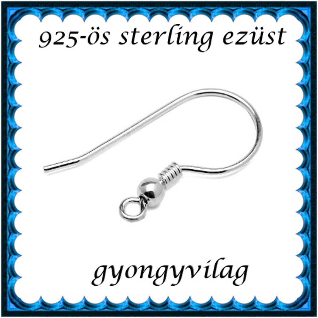 Accesorii pentru bijuterii din argint 925: bază pentru cercei cu cârlig EFK A 10-3 - - Artynos.ro Accesorii pentru bijuterii din argint 925: bază pentru cercei cu cârlig EFK A 10-3 - - Artynos.ro