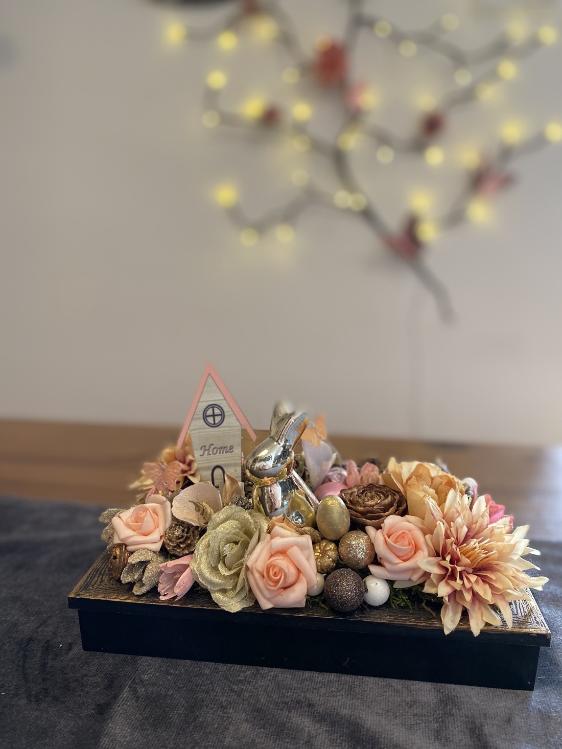 Decorațiuni florale de Paște pentru masă  -  - Artynos.ro