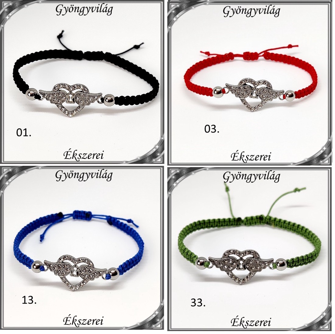 Bijuterii brățări: brățară macramé SK-M 44e2 2 buc/pachet în mai multe culori - - Artynos.ro Bijuterii brățări: brățară macramé SK-M 44e2 2 buc/pachet în mai multe culori - - Artynos.ro