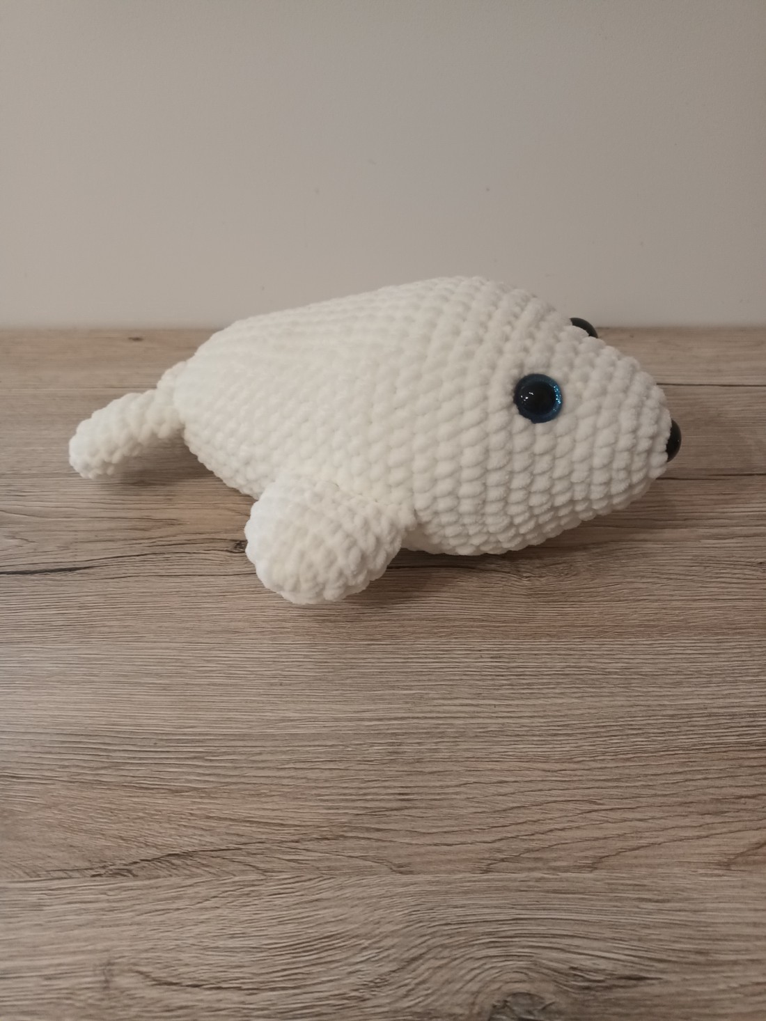 Amigurumi pui de focă - jucării și echipamente pentru copii - plușuri - figurine de pluș - Artynos.ro