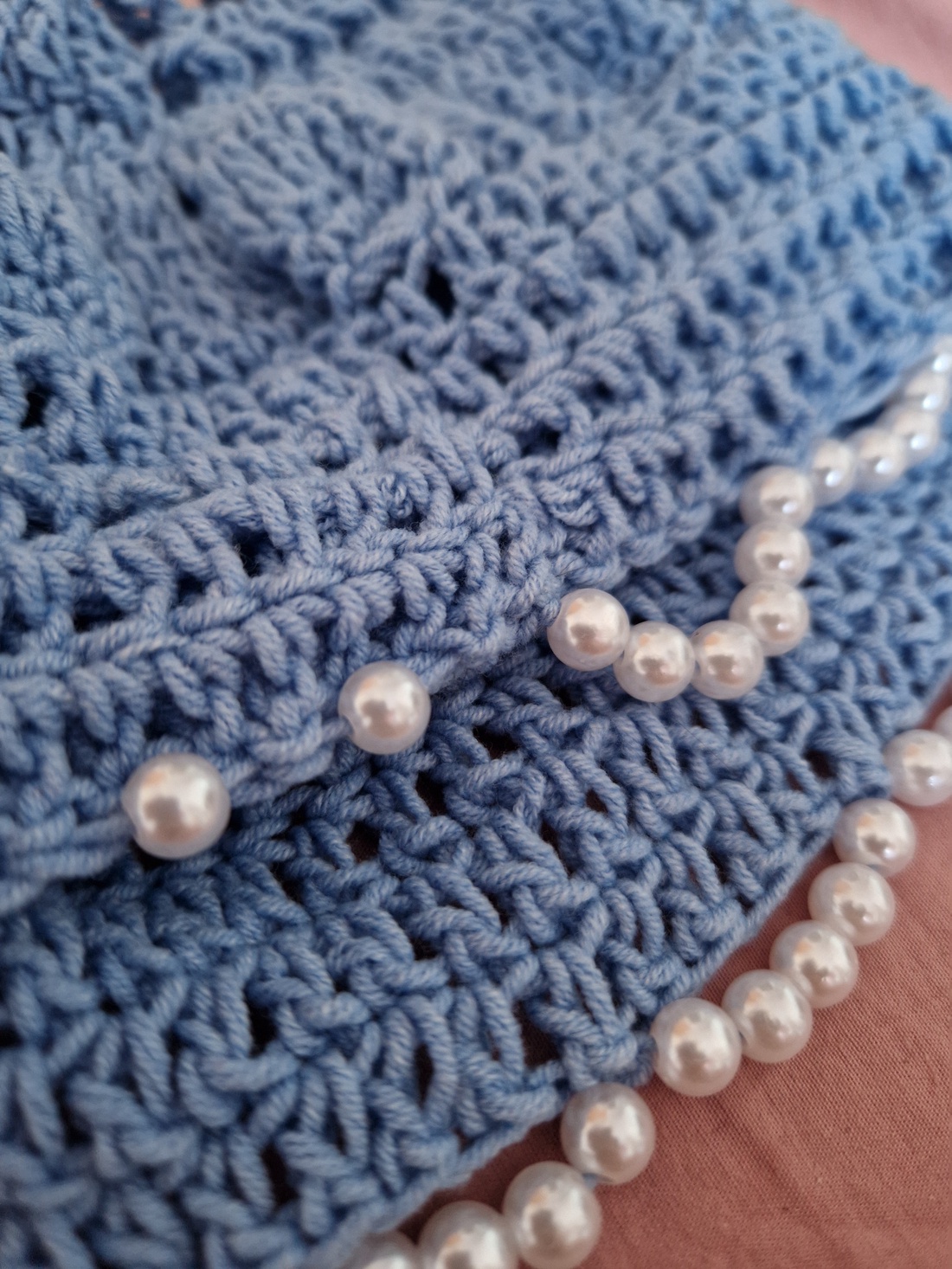 bereta cu perle  - accessorii și unelte - textile - bumbac - Artynos.ro