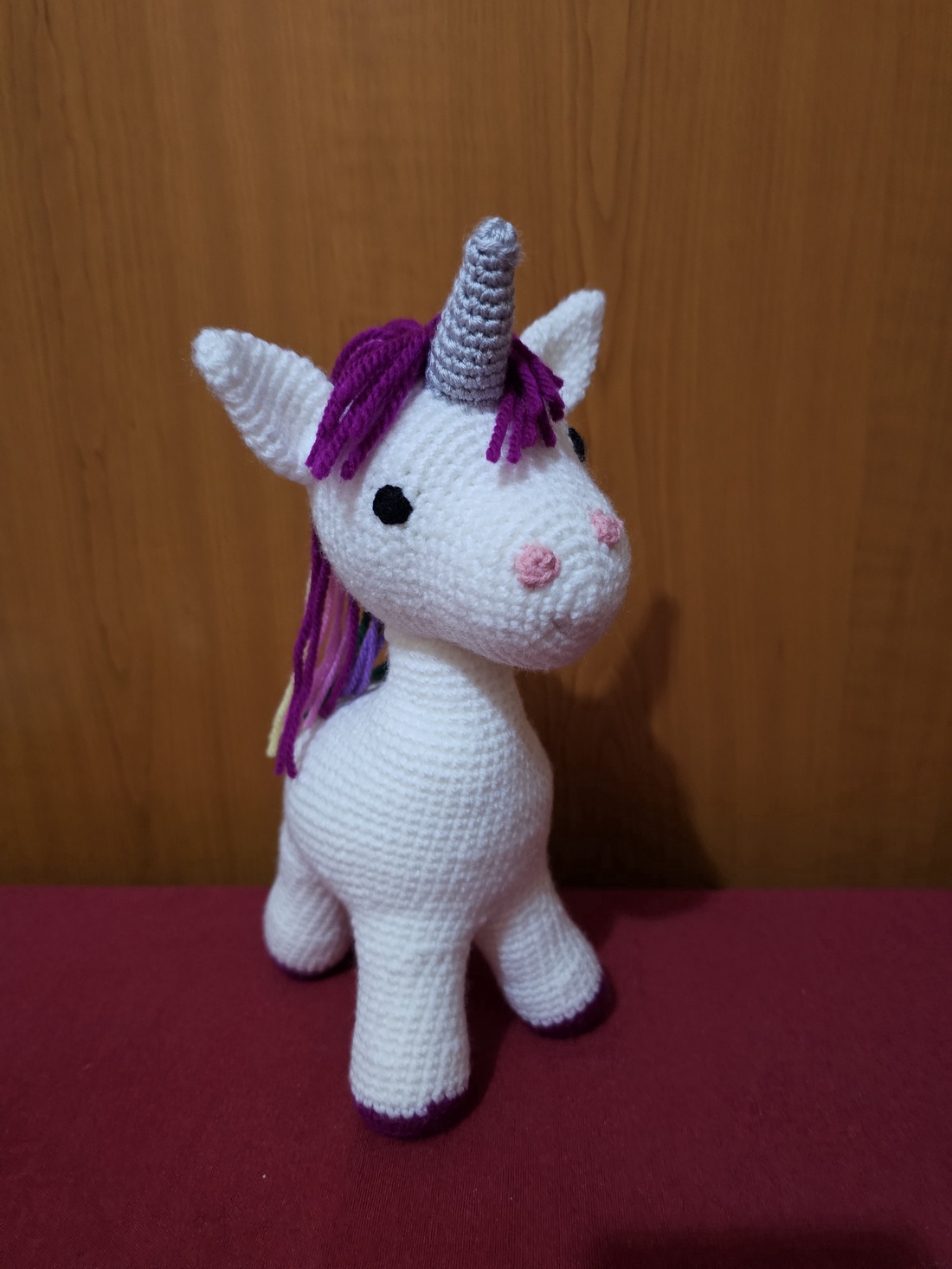 Unicorn croșetat - jucării și echipamente pentru copii - plușuri - unicorn - Artynos.ro Unicorn croșetat - jucării și echipamente pentru copii - plușuri - unicorn - Artynos.ro