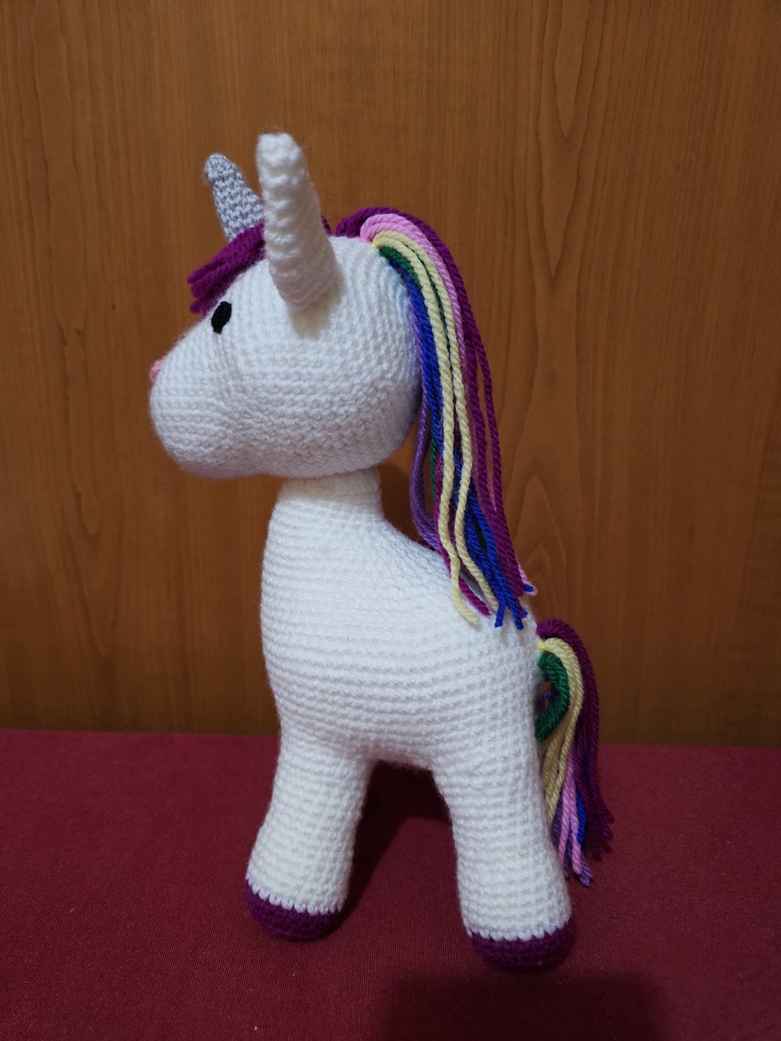 Unicorn croșetat - jucării și echipamente pentru copii - plușuri - unicorn - Artynos.ro Unicorn croșetat - jucării și echipamente pentru copii - plușuri - unicorn - Artynos.ro