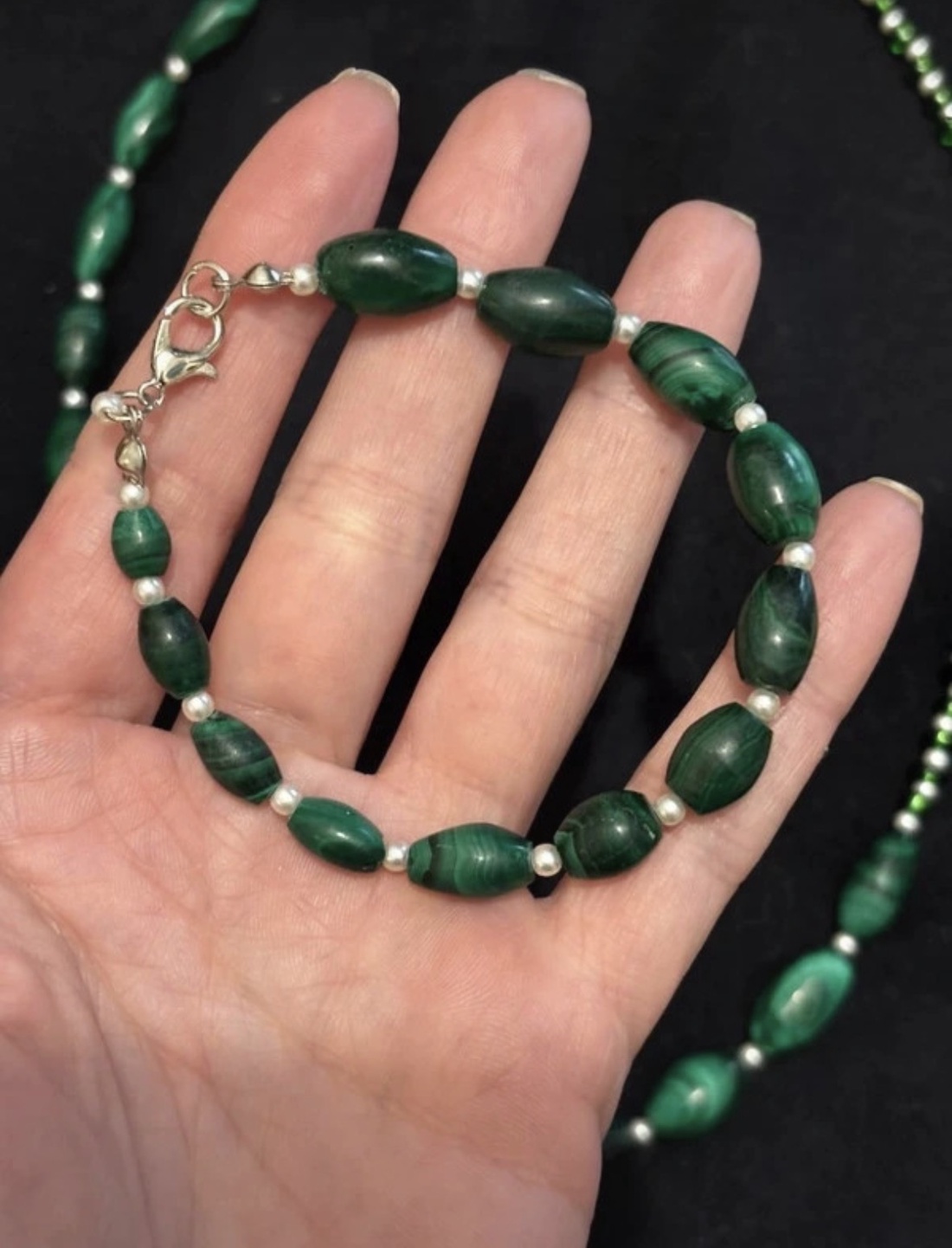 Nimona Green Smile - bijuterii - brățări - brățări din pietre semiprețioase - Artynos.ro