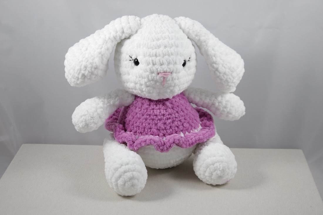 Iepuraș balerină - jucării și echipamente pentru copii - plușuri - iepure de pluș - Artynos.ro